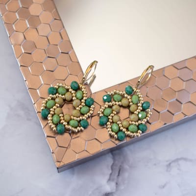 Aros Galaxia verde degradé1