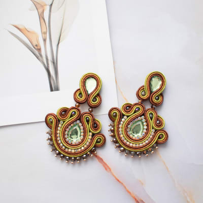 Aros Clásico verde y café1