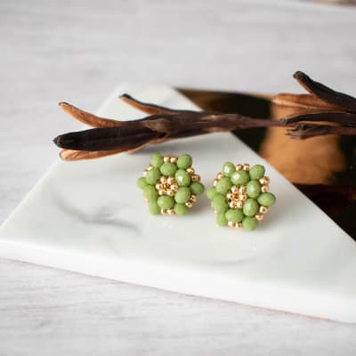 Aros Tiny verde opaco1