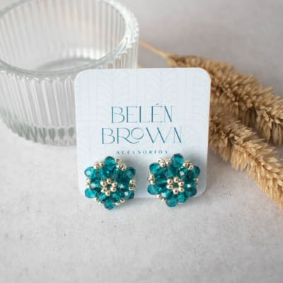 Aros Tiny esmeralda traslúcido1