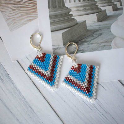 Aros Giza azul y burdeo1