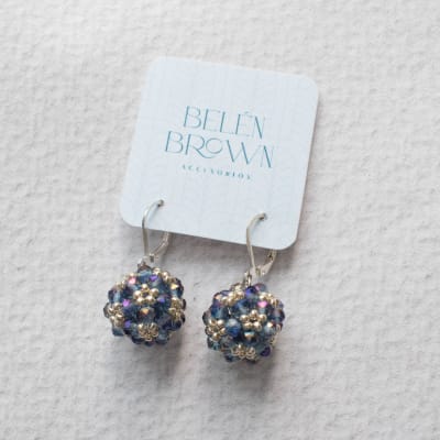 Aros Esfera Corta morado tornasol1