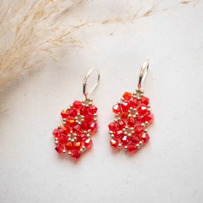 Aros Aura rojo1