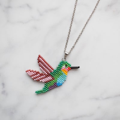 Collar colibrí1
