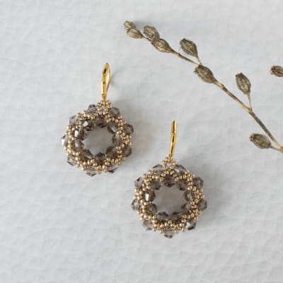 Aros Guirnalda grisáceo1