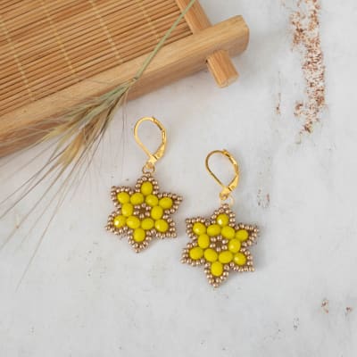 Aros Lilium amarillo1