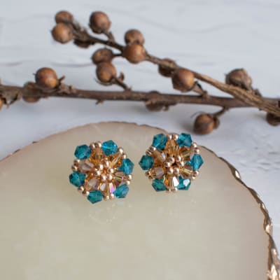 Aros Tiny esmeralda y café1