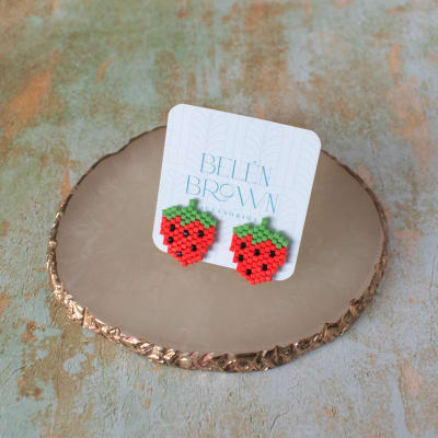 Aros Frutilla rojo1