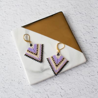 Aros Giza morado y negro1