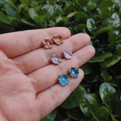 Aros Flor Amarilla1
