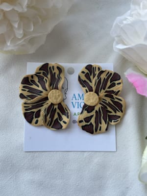 Aros Media Flor tigre1