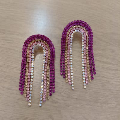 Aros Cascadas Grandes magenta1