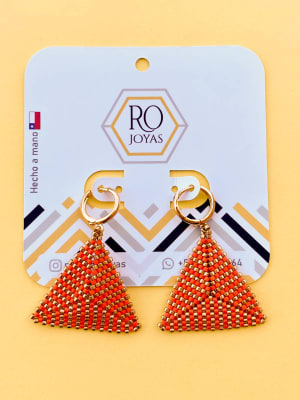 Aros Triángulo naranjo1
