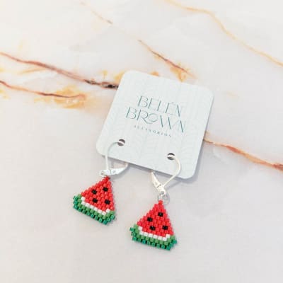 Aros sandía con gancho1