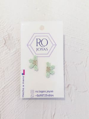 Aros Mini media flor menta1