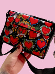Bandolera Corazones Mexicanos