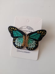 Aros Alas de Mariposa turquesa