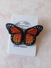 Aros Alas de Mariposa naranjo