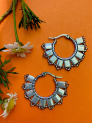 Aros Amapola gris