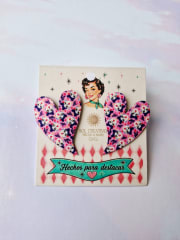 Aros Corazón Grande Mujeres