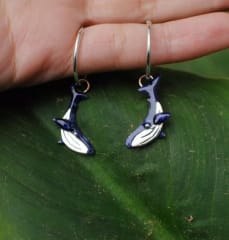 Aros Ballena Azul Pequeña
