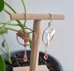 Picaflor con cristal