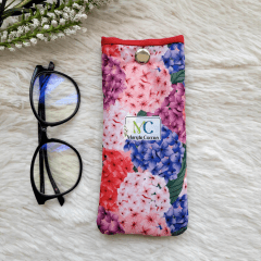 Estuche para lentes  - Hortensias