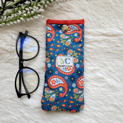 Estuche para lentes de sol - Celeste