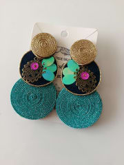 Triple soutache turquesa