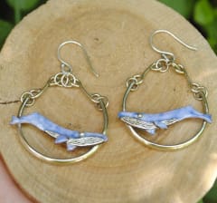 Aros Ballenas azules