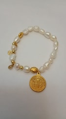 Pulsera perla San Benito
