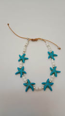 Pulsera estrella celeste