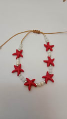 Pulsera estrella roja
