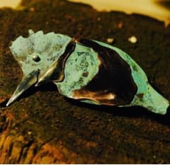 Prendedor de Martín Pescador