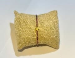 Pulsera estrella dorada