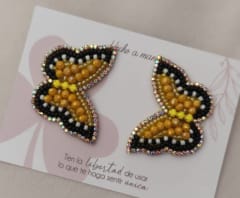 Aros Mariposa amarilla CLO