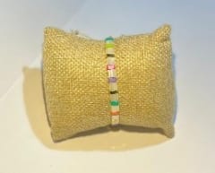 Pulsera TILA tejida multicolor