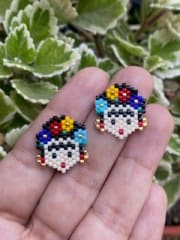 Mini Fridas flores colores