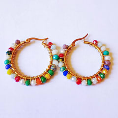 Aros Argolla multicolor MAJ