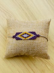 Pulsera delica morada