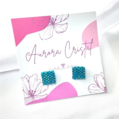 Aros Cubo esmeralda