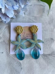 Estrella marina con gota