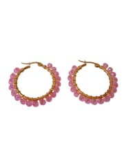 Aros Argolla oro rosado