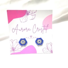 Aros Ojo de Horus azul