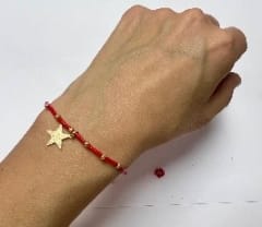 Pulsera proteccion delica estrella
