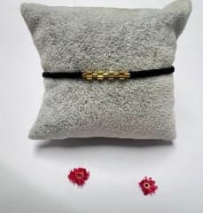Pulsera Macrame Negra acero
