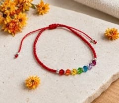 Pulsera chakras swarovski
