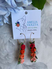 Rosas en degradé con argolla