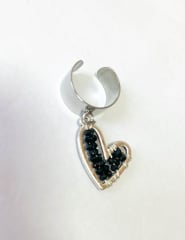 Anillo acero negro