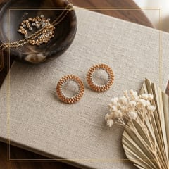 Aros Círculo cobre